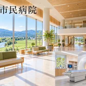 あがの市民病院のファーストビューイメージ