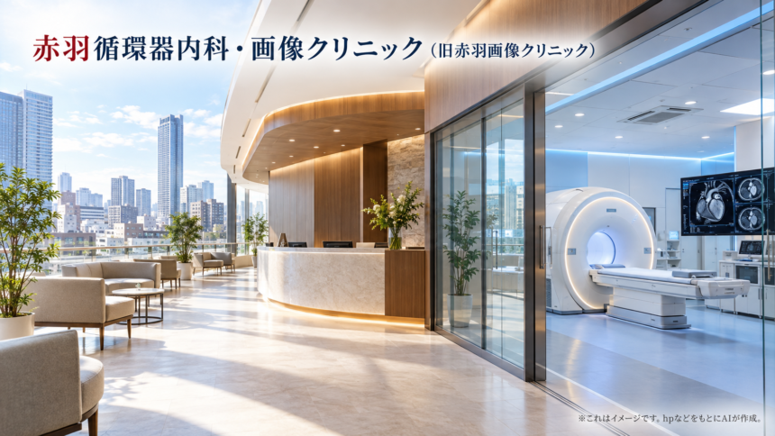 赤羽循環器内科・画像クリニック（旧赤羽画像クリニック）のファーストビューイメージ