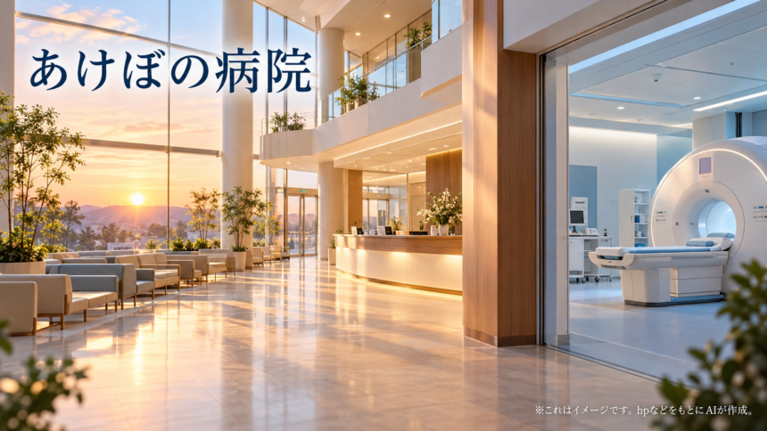 あけぼの病院のファーストビューイメージ