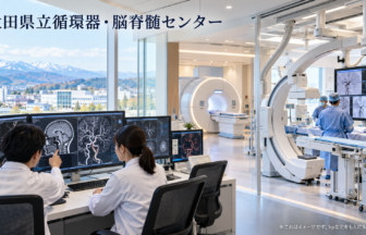 秋田県立循環器・脳脊髄センターのファーストビューイメージ