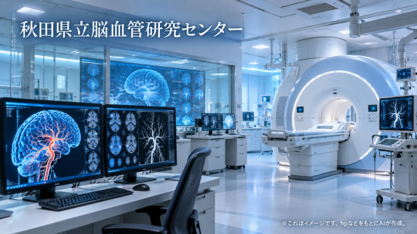 秋田県立脳血管研究センターのファーストビューイメージ