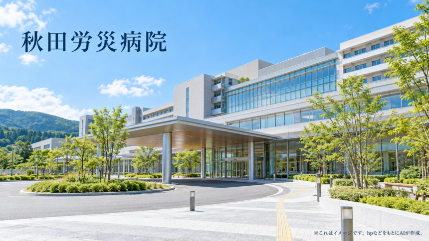 秋田労災病院のファーストビューイメージ