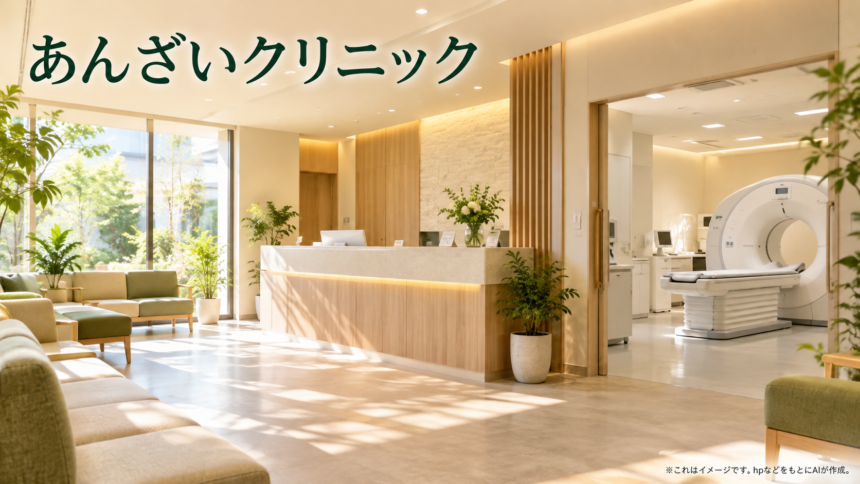 あんざいクリニックのファーストビューイメージ
