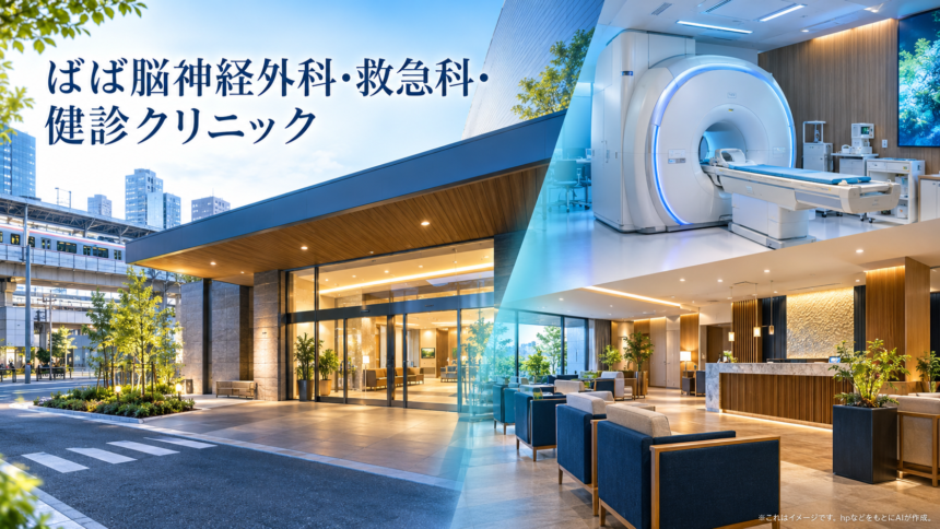 ばば脳神経外科・救急科・健診クリニックのファーストビューイメージ