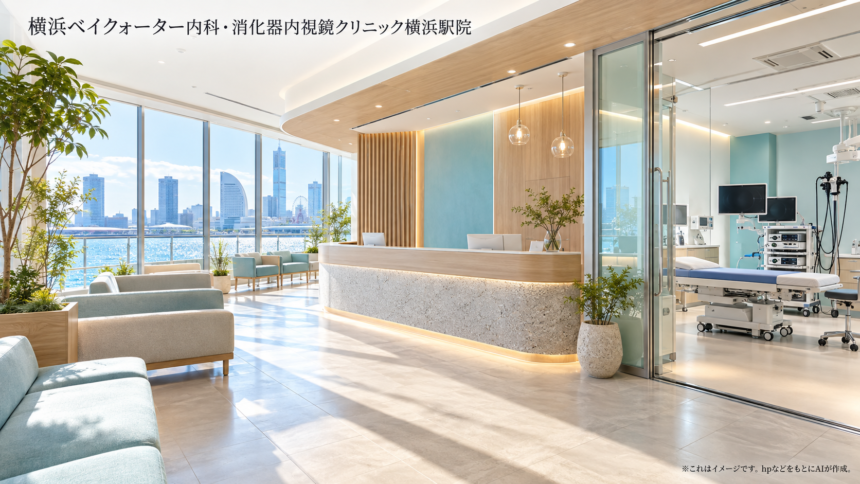 横浜ベイクォーター内科・消化器内視鏡クリニック横浜駅院のファーストビューイメージ
