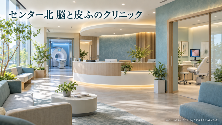 センター北 脳と皮ふのクリニックのファーストビューイメージ