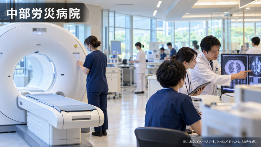中部労災病院のファーストビューイメージ
