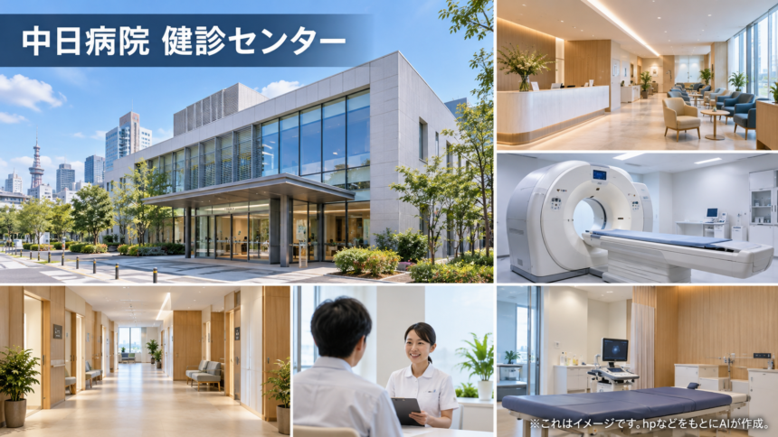 中日病院 健診センターのファーストビューイメージ