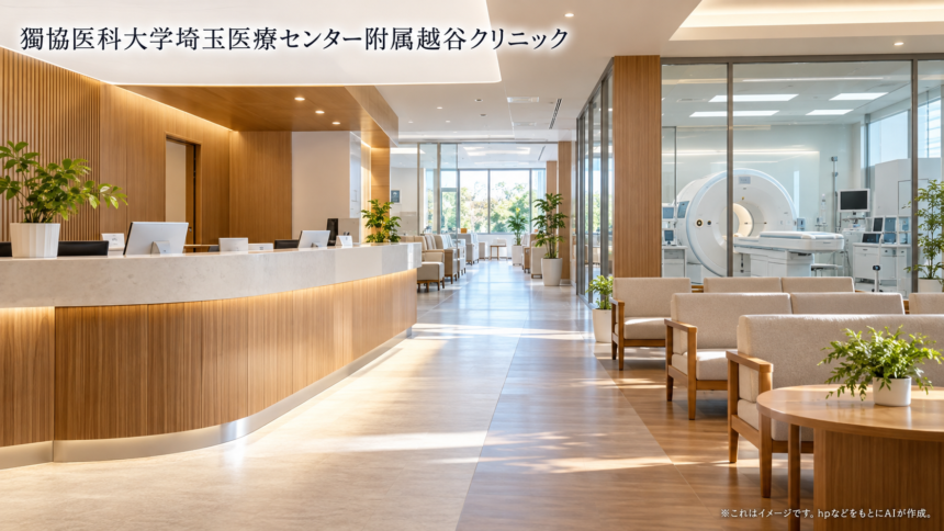 獨協医科大学埼玉医療センター附属越谷クリニックのファーストビューイメージ