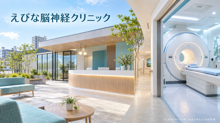 えびな脳神経クリニックのファーストビューイメージ