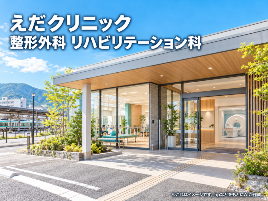 えだクリニック 整形外科 リハビリテーション科のファーストビューイメージ
