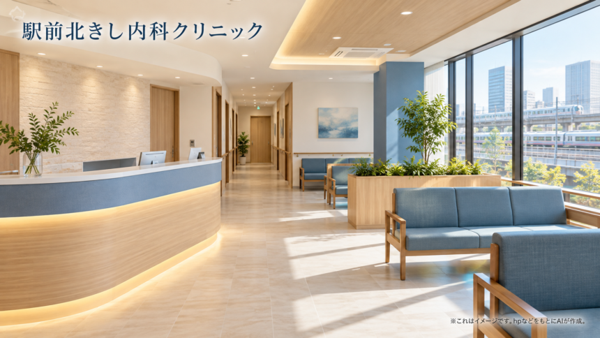 駅前北きし内科クリニックのファーストビューイメージ