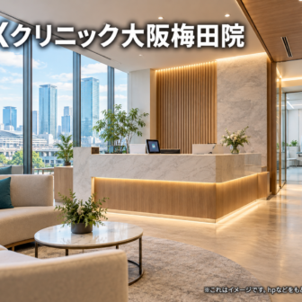 EXクリニック大阪梅田院のファーストビューイメージ