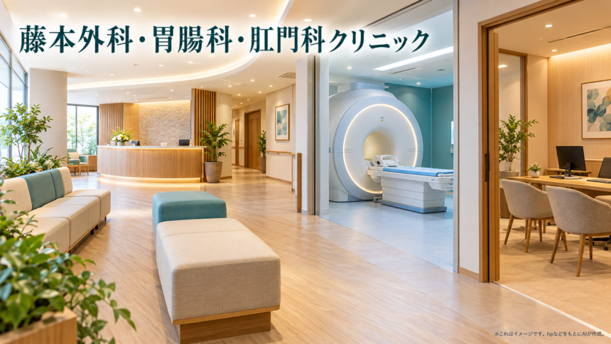藤本外科・胃腸科・肛門科クリニックのファーストビューイメージ