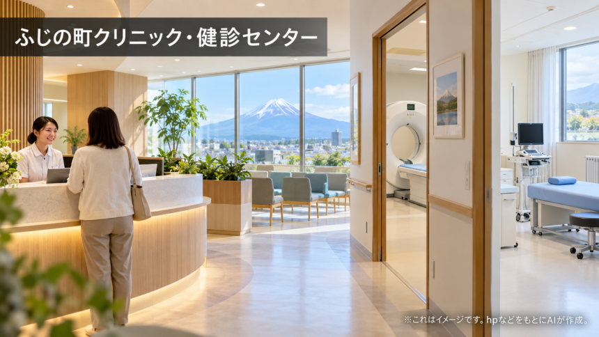 ふじの町クリニック・健診センターのファーストビューイメージ
