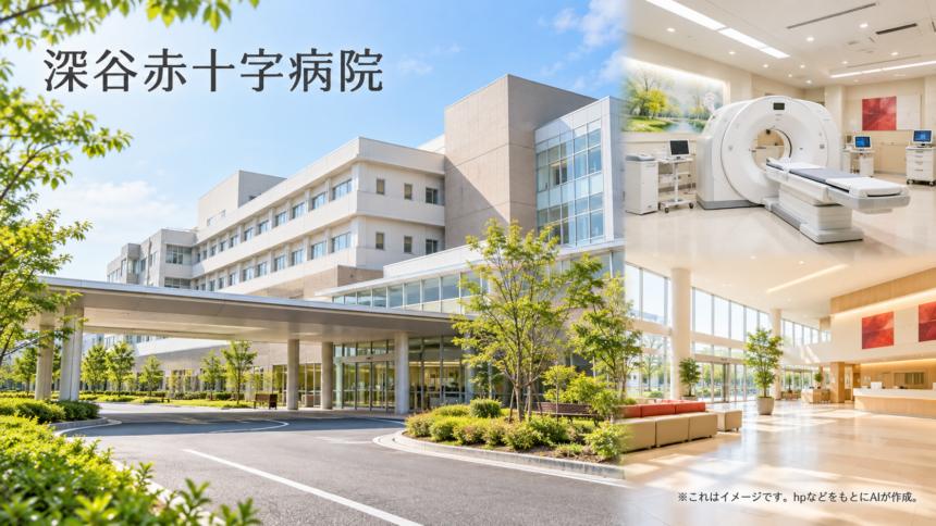 深谷赤十字病院のファーストビューイメージ