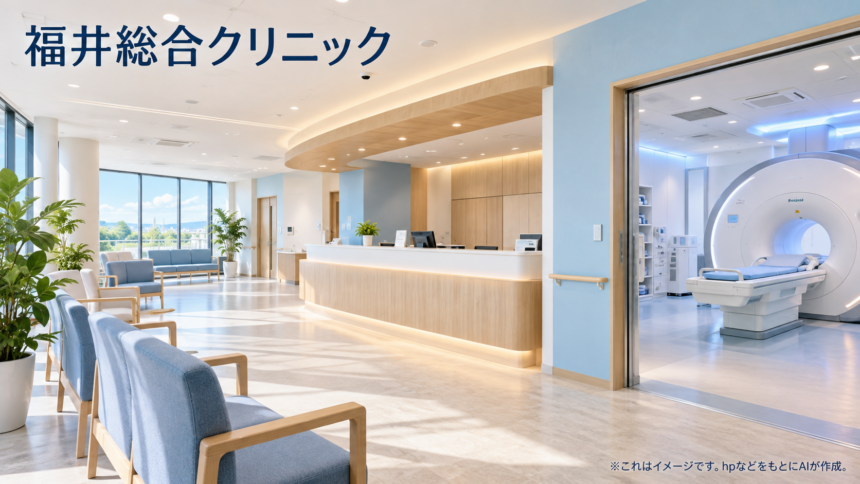 福井総合クリニックのファーストビューイメージ