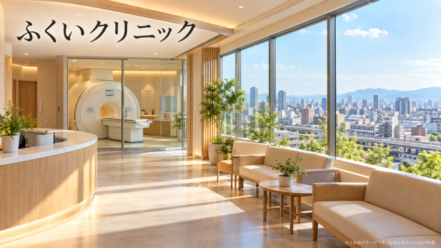 ふくいクリニックのファーストビューイメージ
