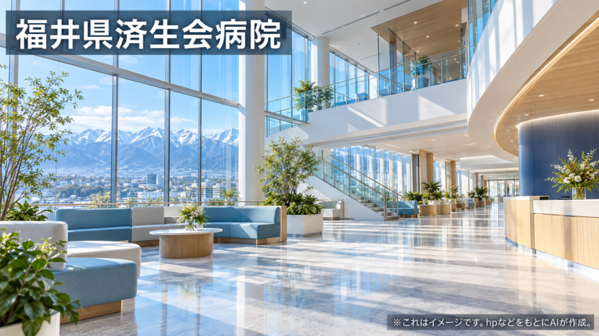 福井県済生会病院のファーストビューイメージ