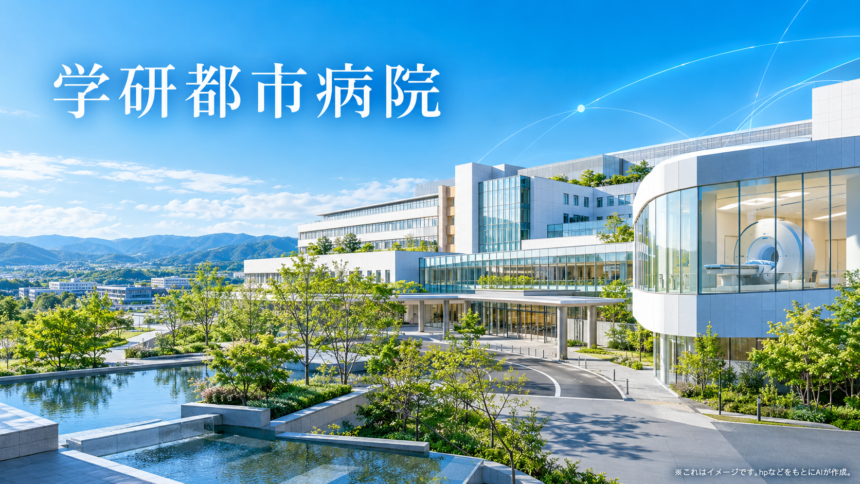 学研都市病院のファーストビューイメージ