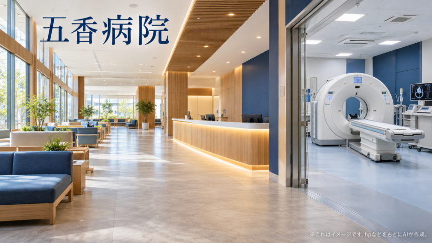 五香病院のファーストビューイメージ