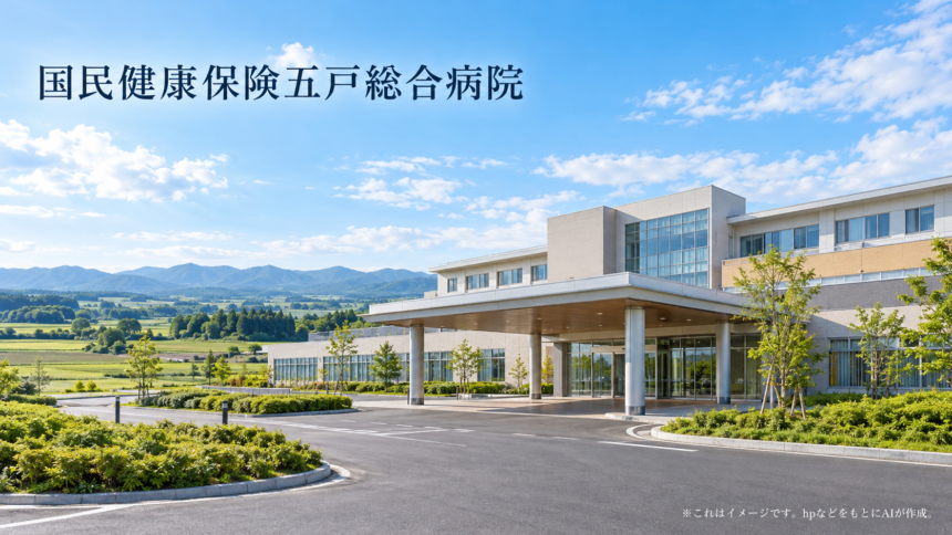 国民健康保険五戸総合病院のファーストビューイメージ