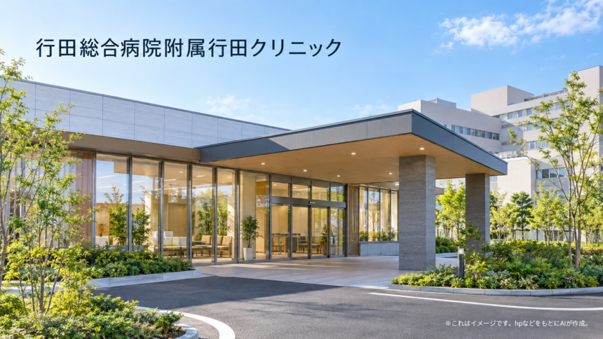 行田総合病院附属行田クリニックのファーストビューイメージ