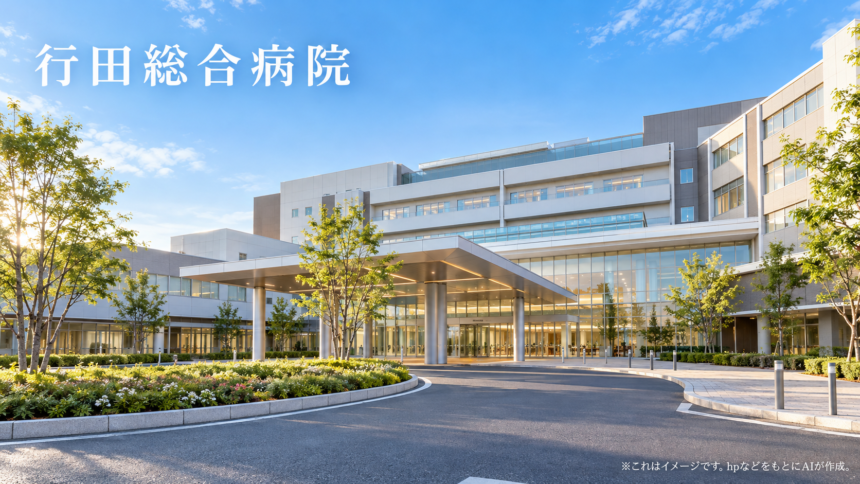 行田総合病院のファーストビューイメージ