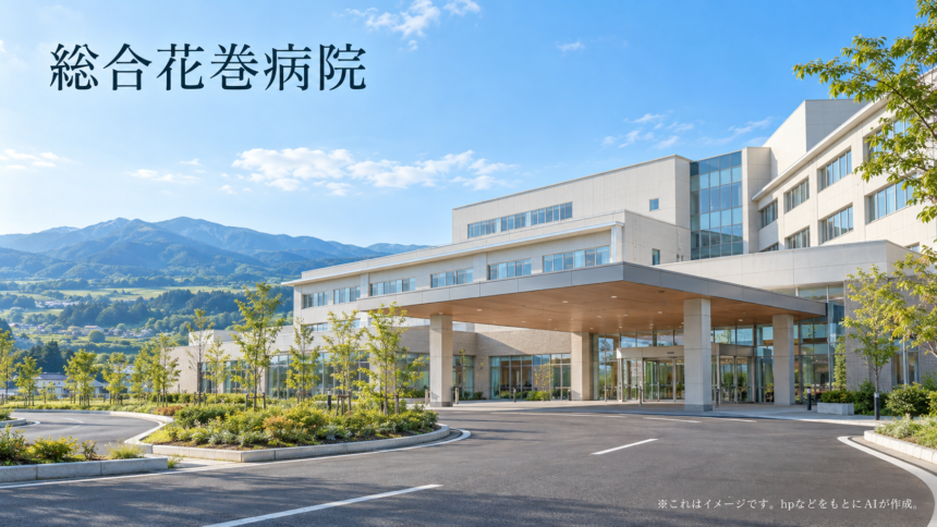 総合花巻病院のファーストビューイメージ