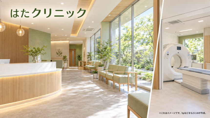 はたクリニックのファーストビューイメージ