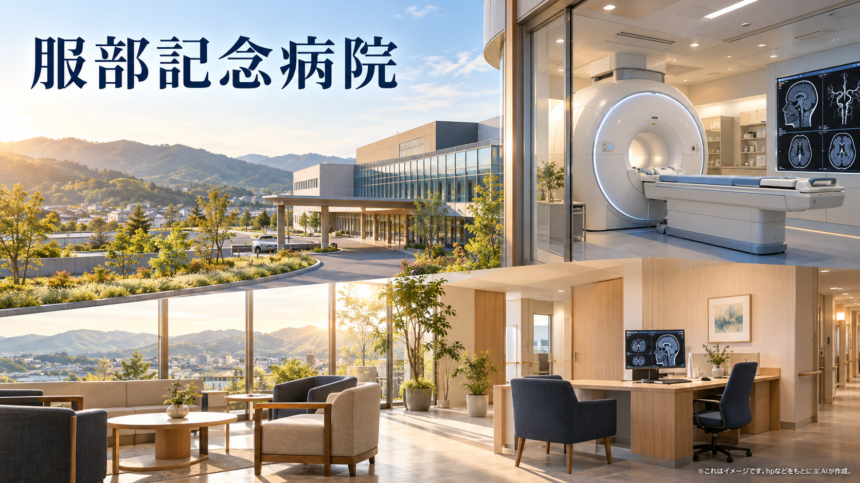 服部記念病院のファーストビューイメージ