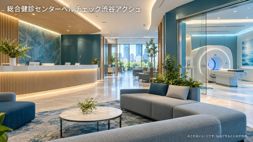 総合健診センターヘルチェック渋谷アクシュのファーストビューイメージ