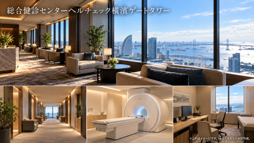 総合健診センターヘルチェック横濱ゲートタワーのファーストビューイメージ