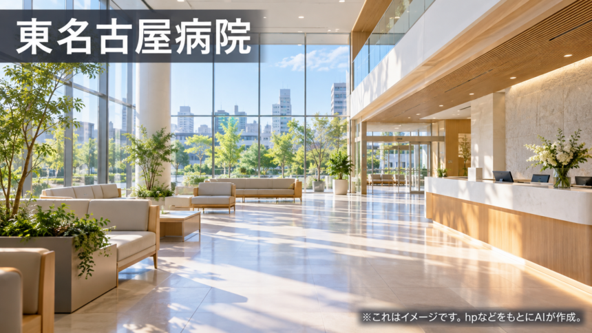 東名古屋病院のファーストビューイメージ