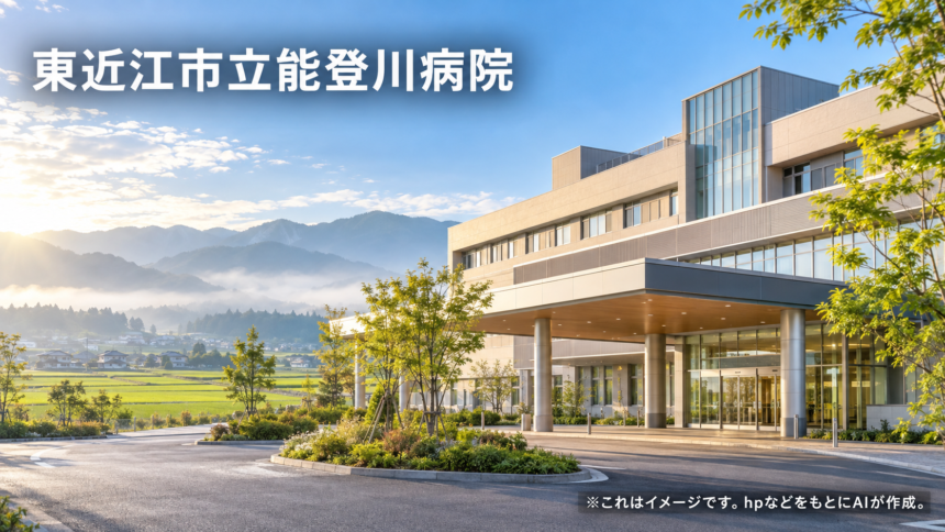 東近江市立能登川病院のファーストビューイメージ