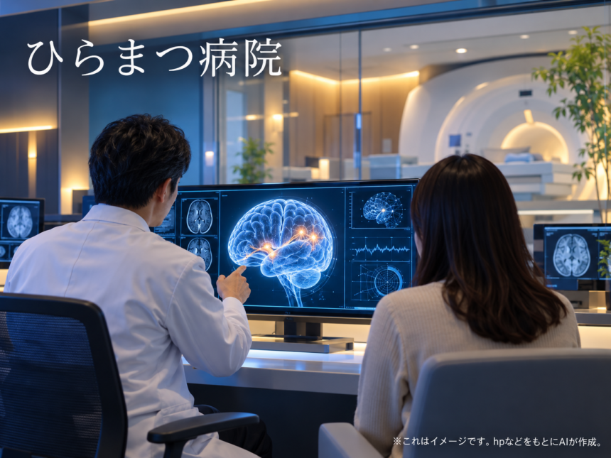 ひらまつ病院のファーストビューイメージ