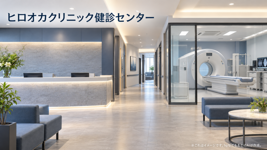 ヒロオカクリニック健診センターのファーストビューイメージ