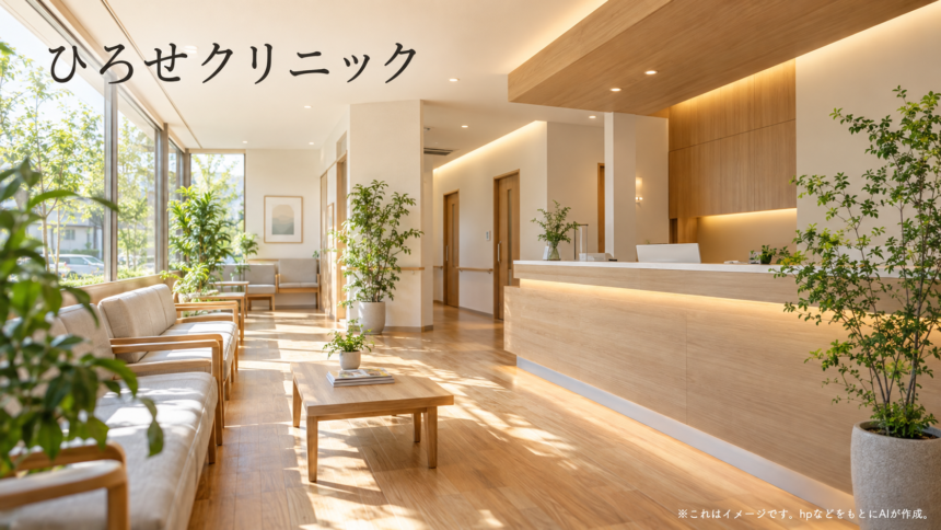 ひろせクリニックのファーストビューイメージ