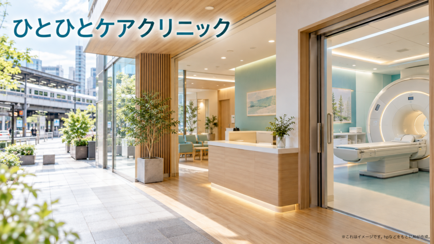 ひとひとケアクリニックのファーストビューイメージ