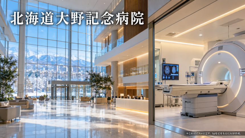 北海道大野記念病院のファーストビューイメージ