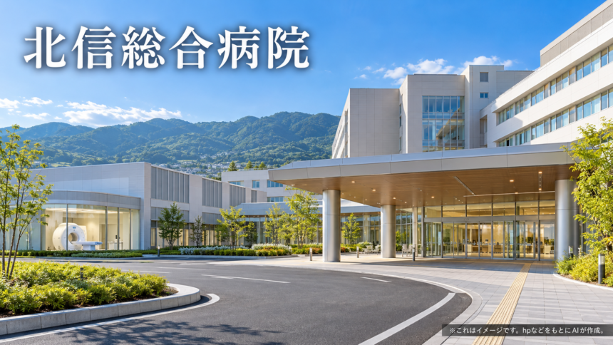 北信総合病院のファーストビューイメージ