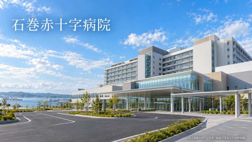 石巻赤十字病院のファーストビューイメージ