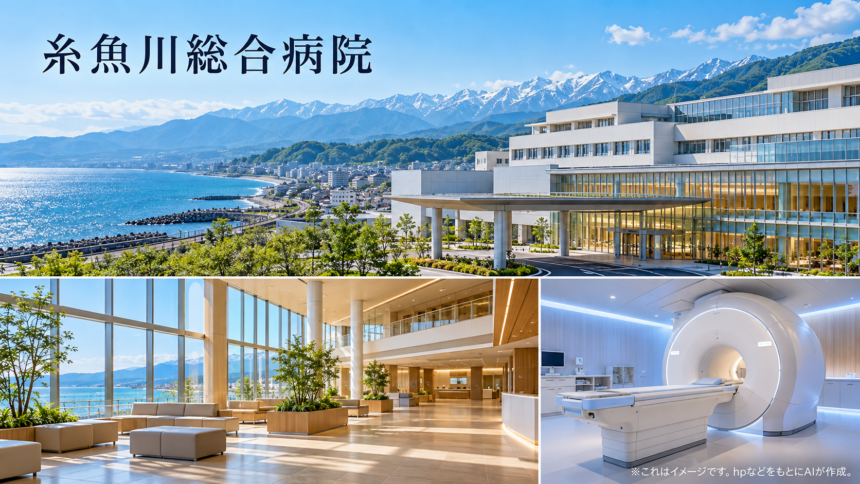 糸魚川総合病院のファーストビューイメージ