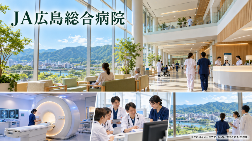 JA広島総合病院のファーストビューイメージ