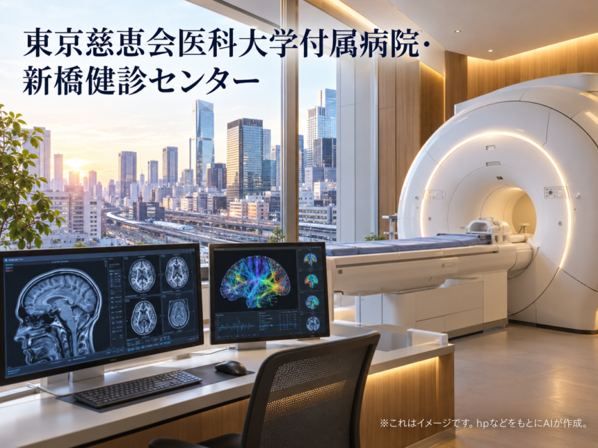 東京慈恵会医科大学付属病院・新橋健診センターのファーストビューイメージ