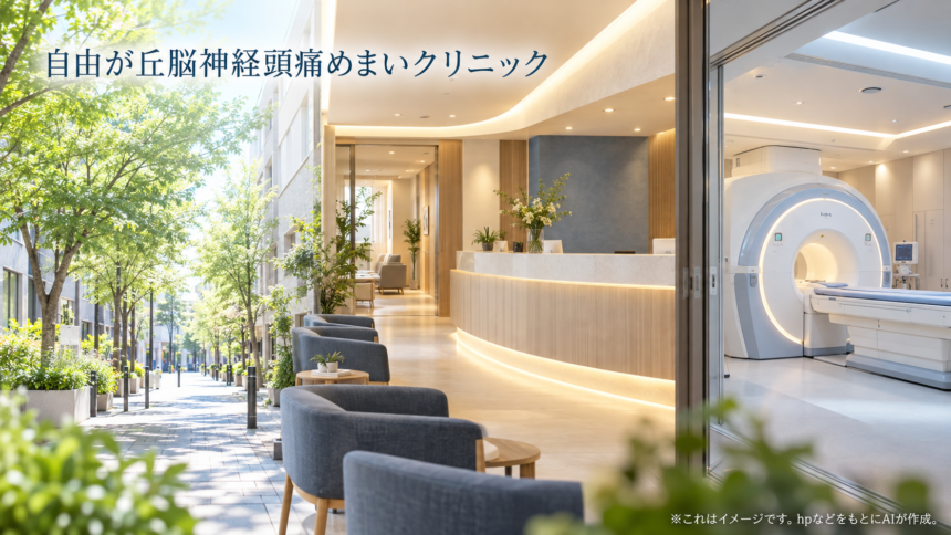 自由が丘脳神経頭痛めまいクリニックのファーストビューイメージ