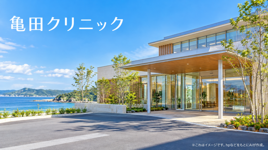 亀田クリニックのファーストビューイメージ