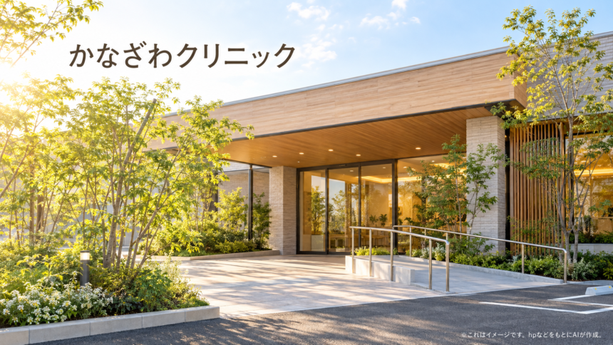 かなざわクリニックのファーストビューイメージ