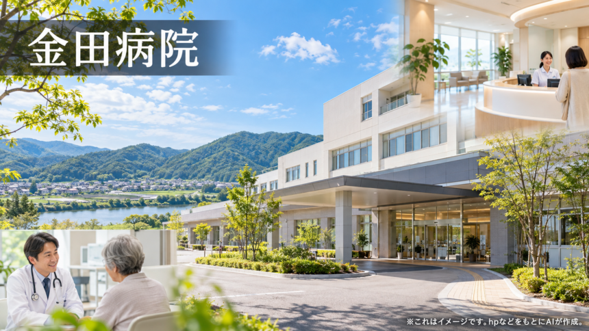 金田病院のファーストビューイメージ