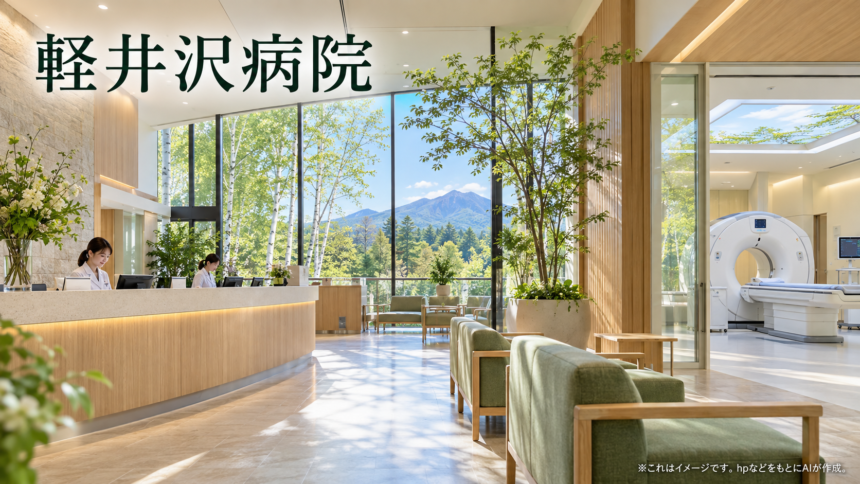 軽井沢病院のファーストビューイメージ